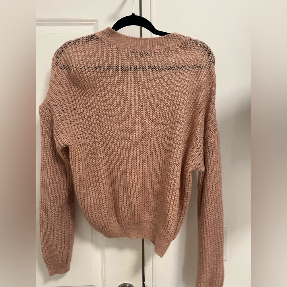 Pink cozy sweater